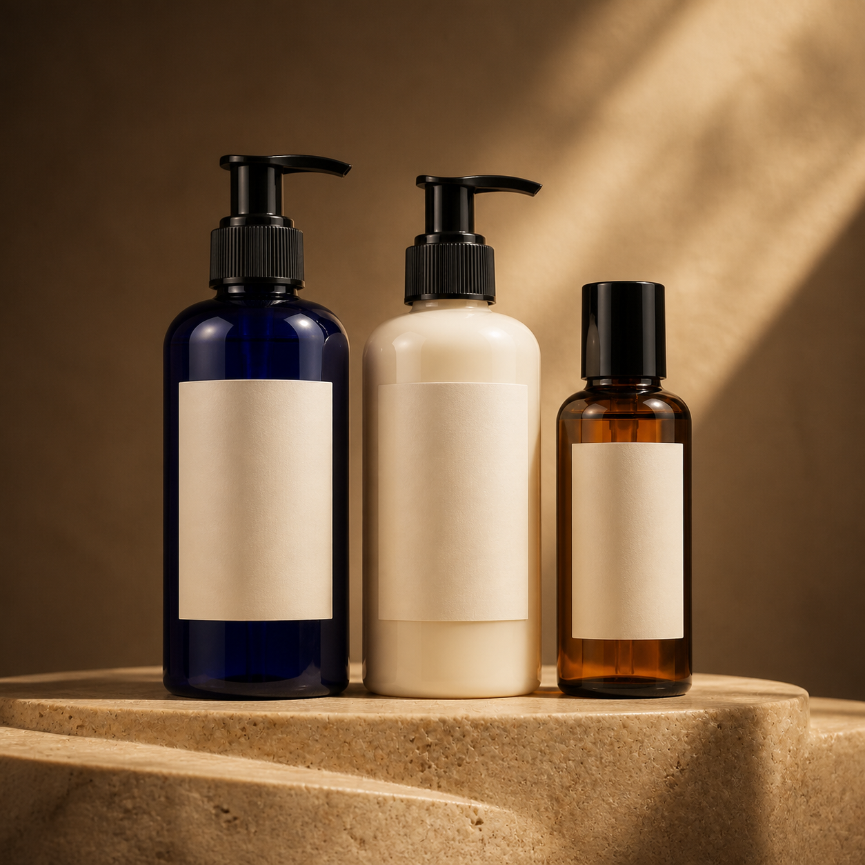 Unbranded body wash packaging concept